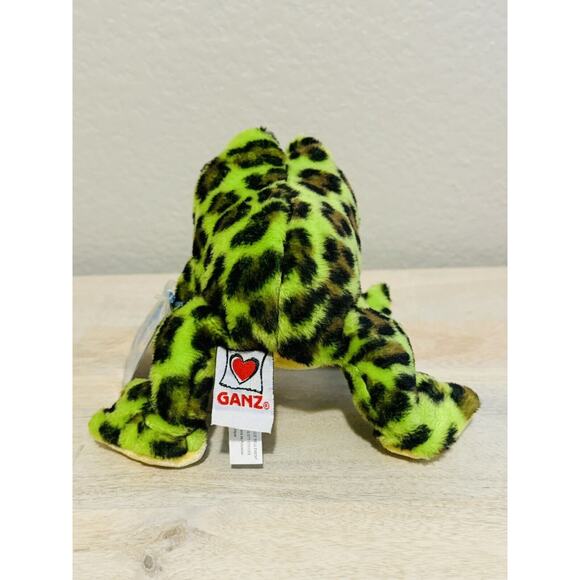 New Webkins Bull Frog GANZ Plush HM114 WITH CODE SEALED Stuffed Animal Toy - Picture 3 of 6